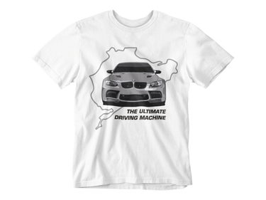 Camiseta BMW M3 e92 Nurburgring blanca